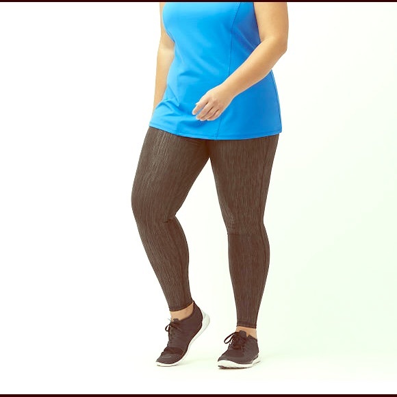 💰SOLD💰 LIVI Active Lane Bryant Metallic Leggings