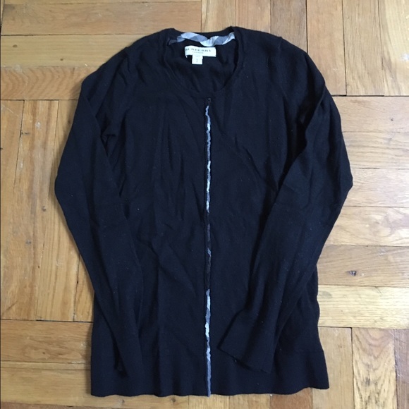 Black and Tan Burberry sweaters