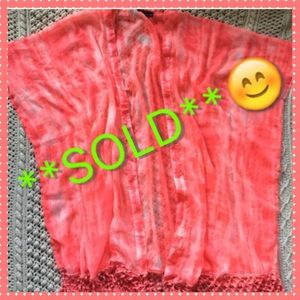 ❌❤️ SOLD❌❤️ Fluorescent  swim suit cover up☀️🌴👙