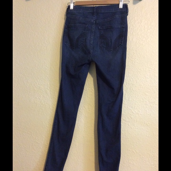 High Rise Hollister Jean Leggins Size 1 - Picture 2 of 4