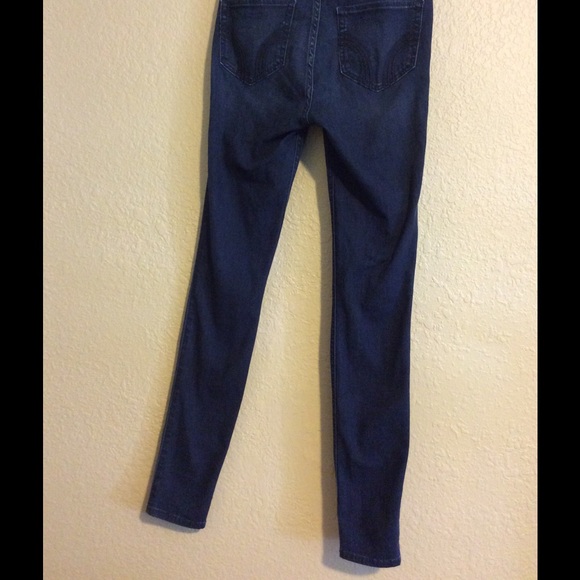 High Rise Hollister Jean Leggins Size 1 - Picture 3 of 4
