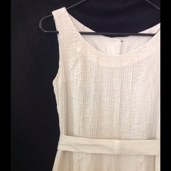 Vintage 1960s LORD & TAYLOR cream dress - Picture 3 of 4