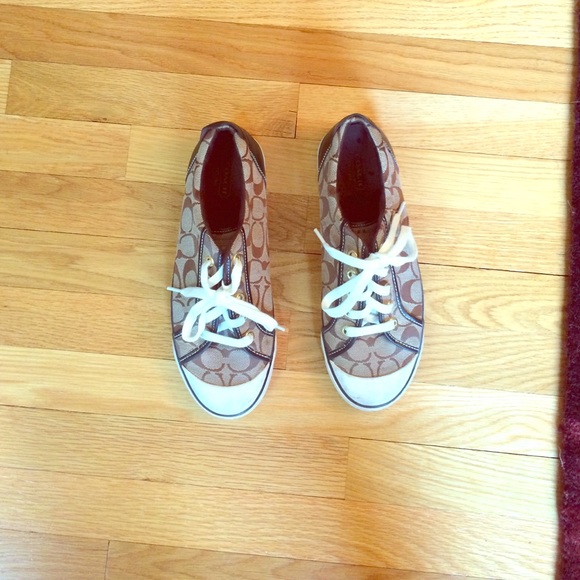 Coach sneakers size 9.5