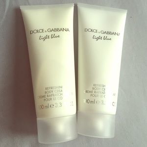 Dolce and Gabana light blue lotion