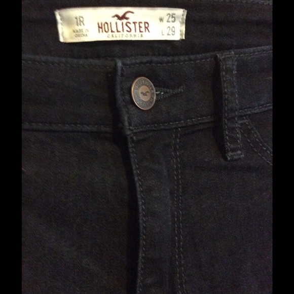 Hollister High rise jean leggings size 1 reg - Picture 4 of 4