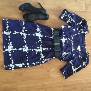 Navy Blue Jessica Simpson Dress
