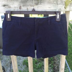 Navy blue shorts