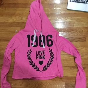 VICTORIAS SECRET PINK: PINK SWEATSHIRT