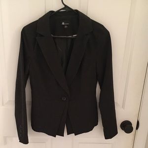 Dark heather grey blazer