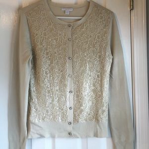 Beautiful cardigan sweater.