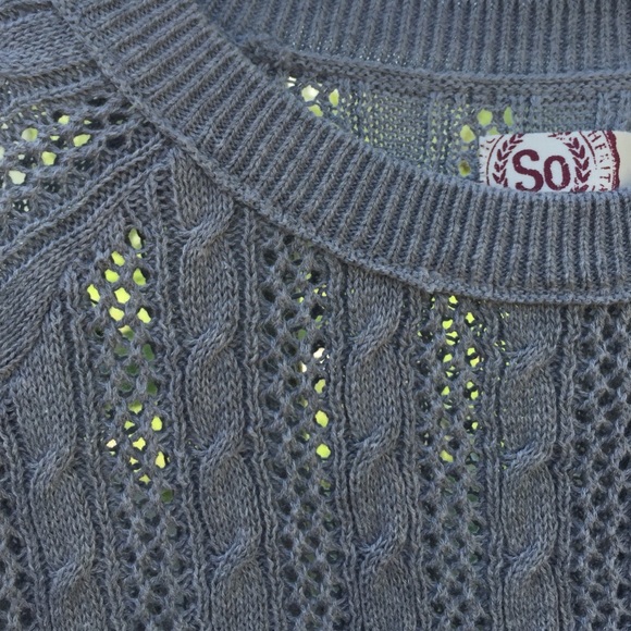 Gray three quarters length sweater - Picture 2 of 2