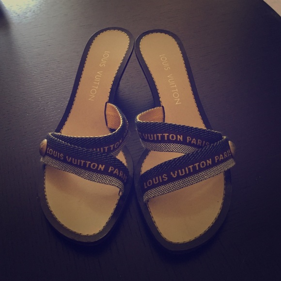 Authentic Vintage Louis Vuitton low heels