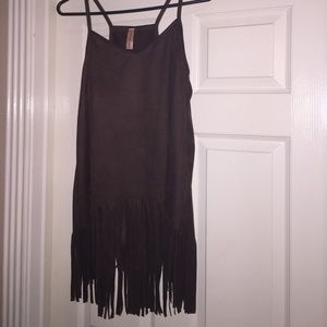 Super cute fringe dress/shirt!