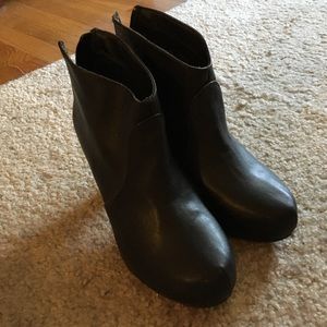 Candies black booties