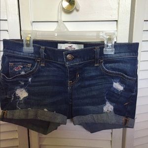 Hollister midi Jean shorts