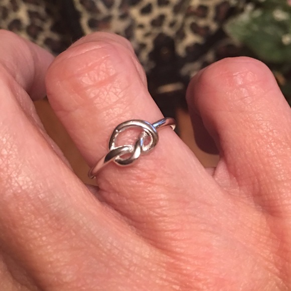1 leғт Silver Knot Cuff Ring see additional pics - Picture 3 of 4