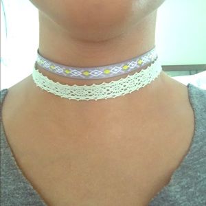 Hand made choker necklaces 🙌🏼👌🏼🤘🏼