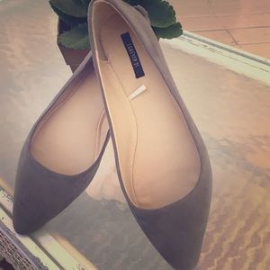 Grey flats