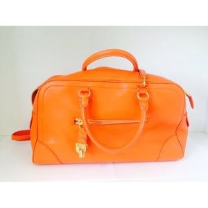 Marc Jacobs Venetia Satchel Bag Mandarin Orange