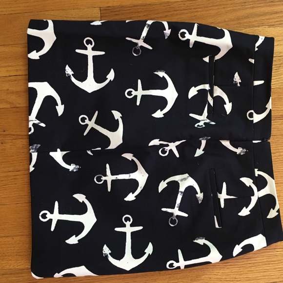 J Crew Brand-New Never Been Worn Anchor Skirt - Picture 2 of 3