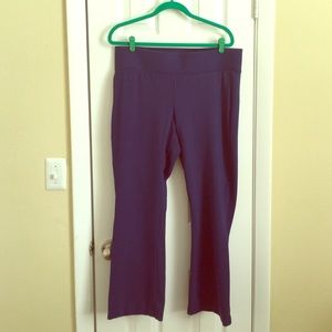 Torrid 2x stretch waist tummy control blue pants