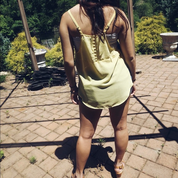 Blue & Yellow Tank Top - Picture 3 of 3