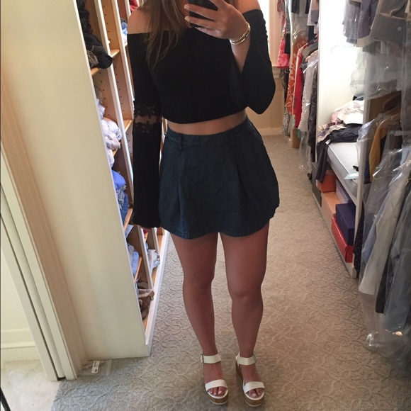 Urban Outfitters Jean Skort