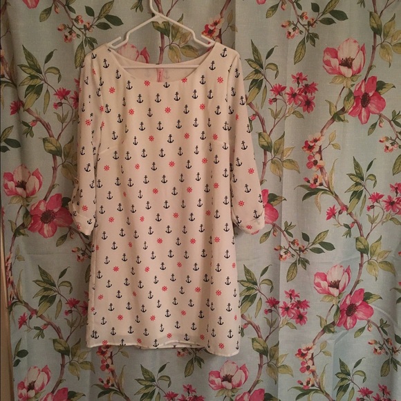 Anchor and wheel dress