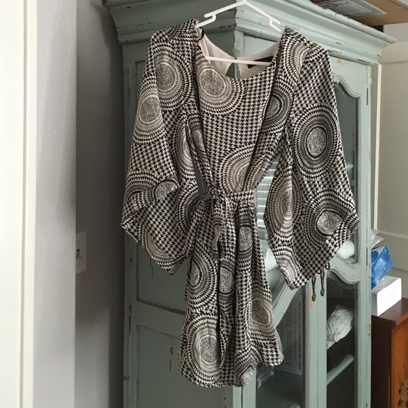 Ark & Co printed kimono dress