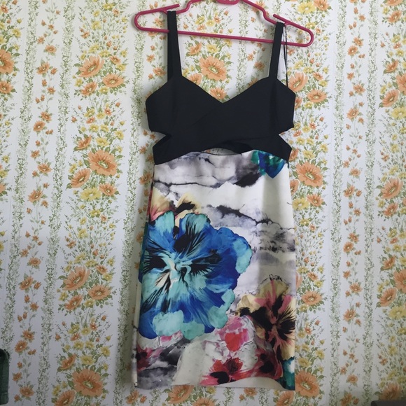 Zara dress, cut out back