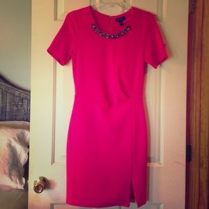 Fuschia Jessica Simpson dress