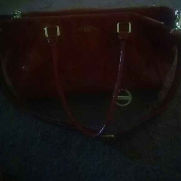 CZAR MIZRAHI RED PURSE