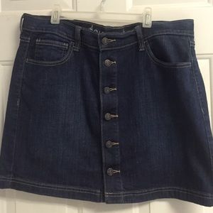 Old Navy jean skirt