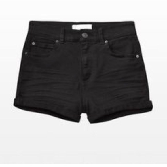 garage high waisted shorts