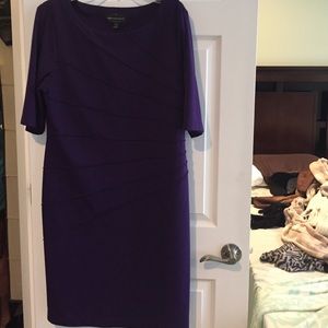 Formal purple dress