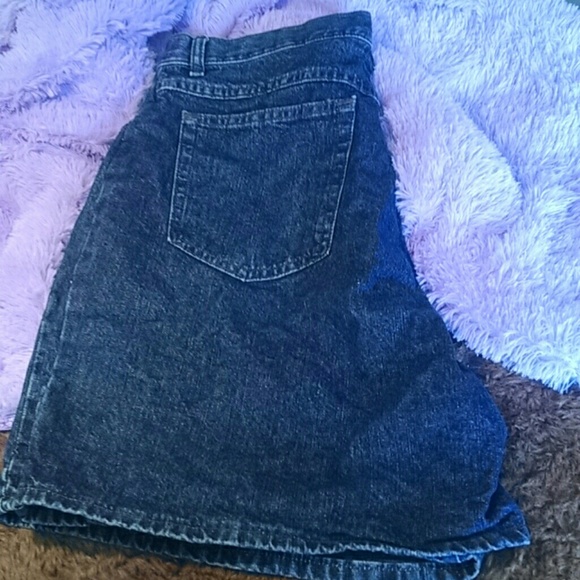 Blue jean shorts