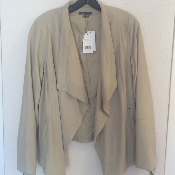 Vince leather jacket - authentic