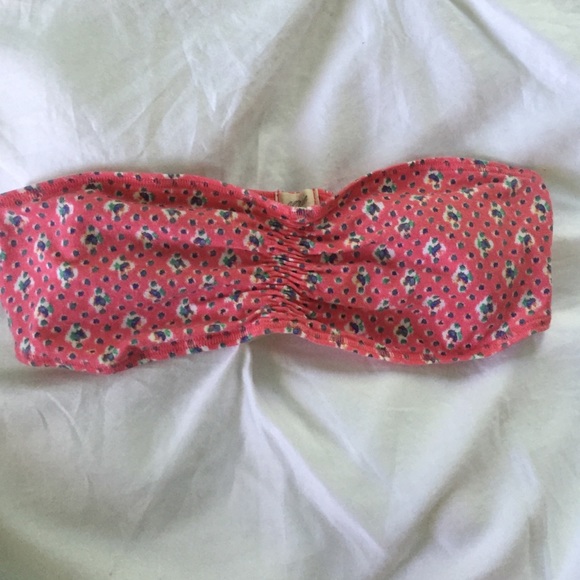 Pink floral bandeau from aerie