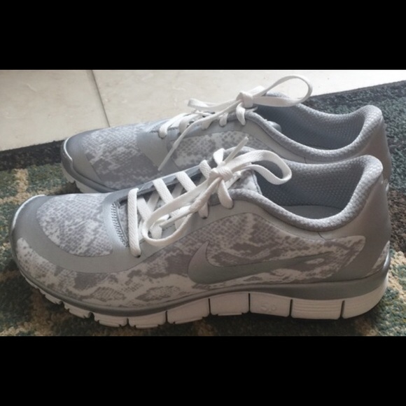 Snow leopard print Nike women's shoes