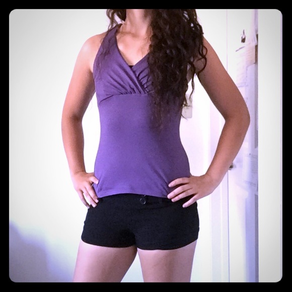 prAna Purple Athletic Tank