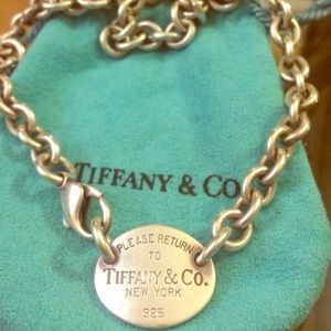 Tiffany's dog tag necklace Tiffany's dog tag necklace