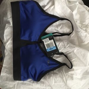 FLASH SALE Nike black and blue sport bra