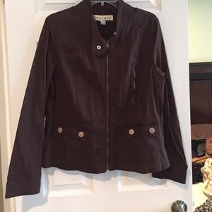Brown utility jacket