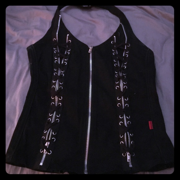 Black Corset Top size M