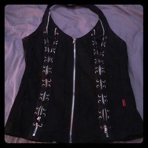 Black Corset Top size M