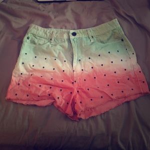 Lovesick Size 11 skulls shorts watermelon Colors