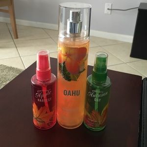 Bath and body works sprays