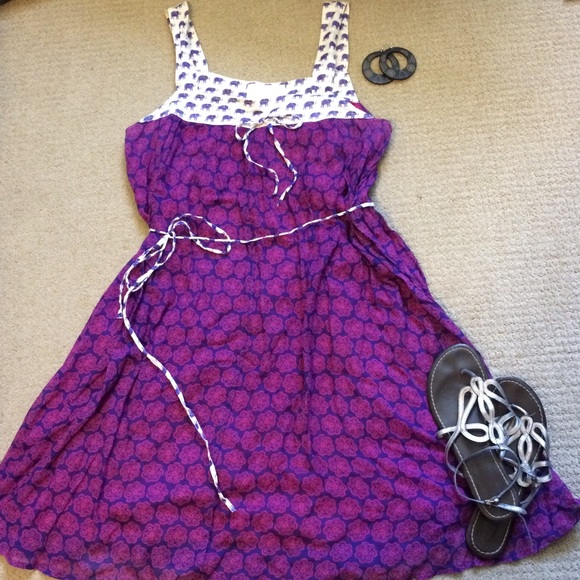 ❌SOLD IN BUNDLE❌Anthro Orissa Menagerie Dress - Picture 2 of 4