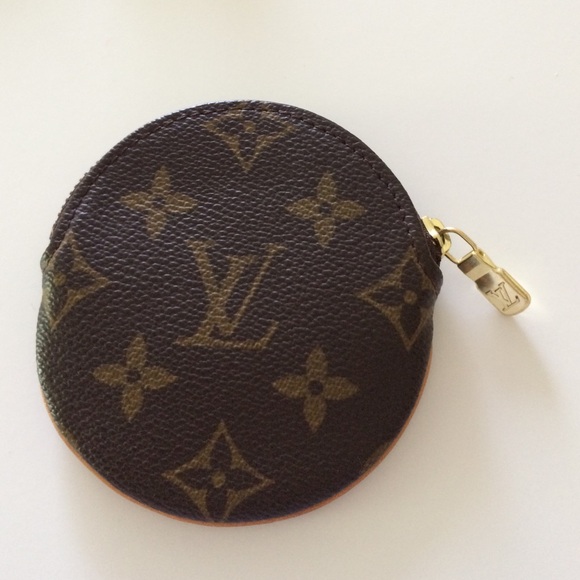 Authentic Louis Vuitton Round Coin Purse