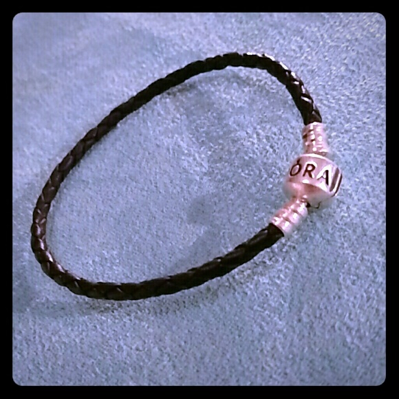 Authentic Pandora Leather Bracelet